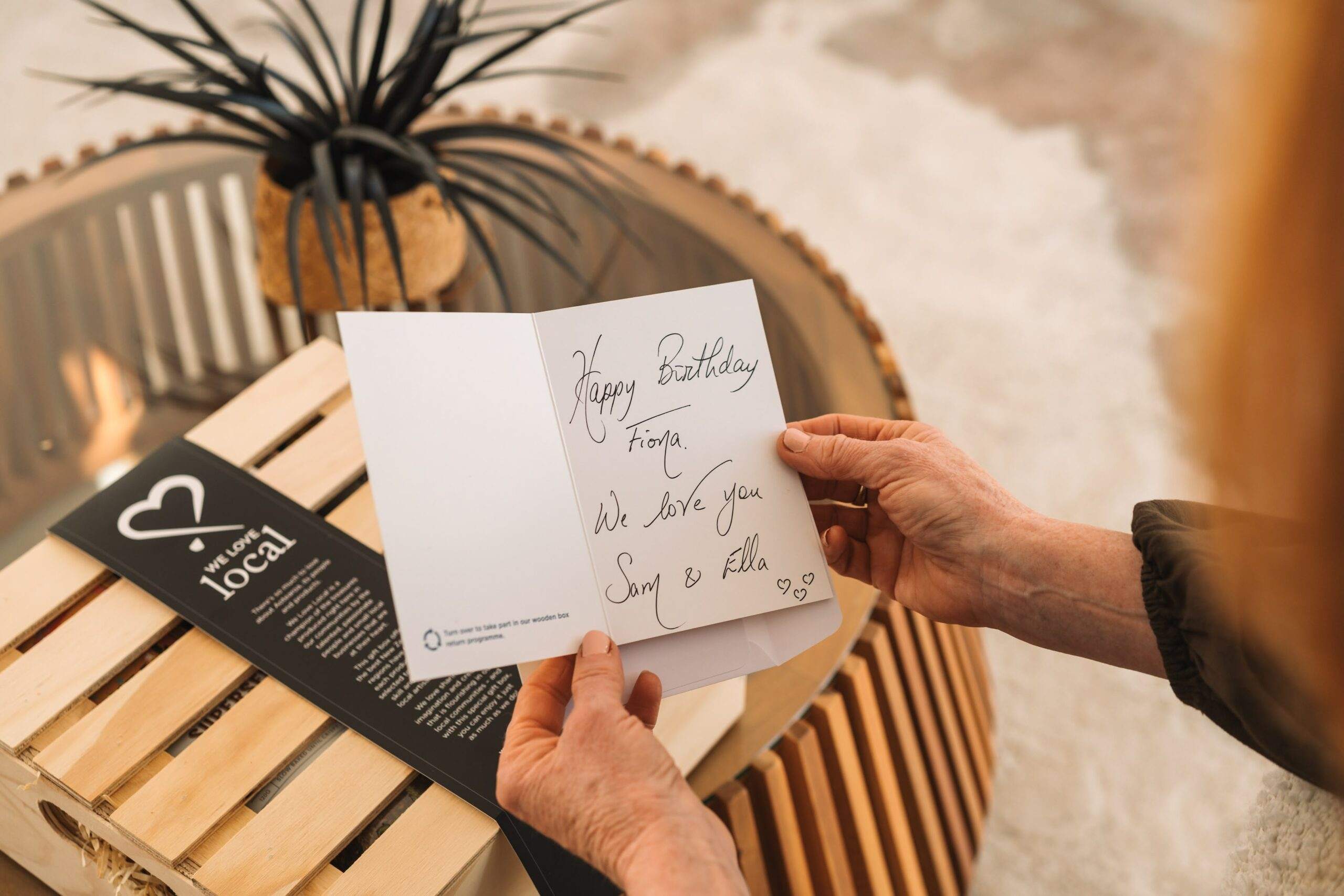 Hand-written Greeting Card