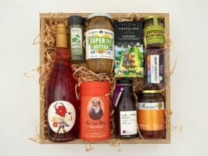 Vegan Wine Gift Box New Zealand with Rosé