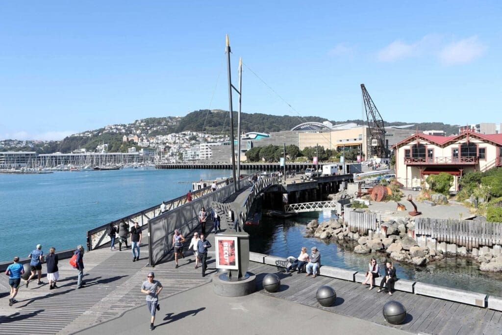 Wellington Waterfront (Credit: Nicola Edmonds)