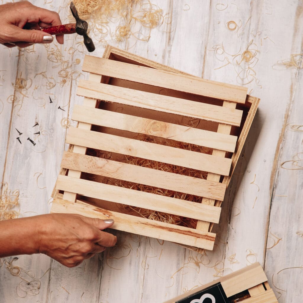 Wooden gift box