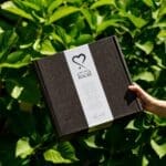 Black Cardboard Gift Box We Love Local
