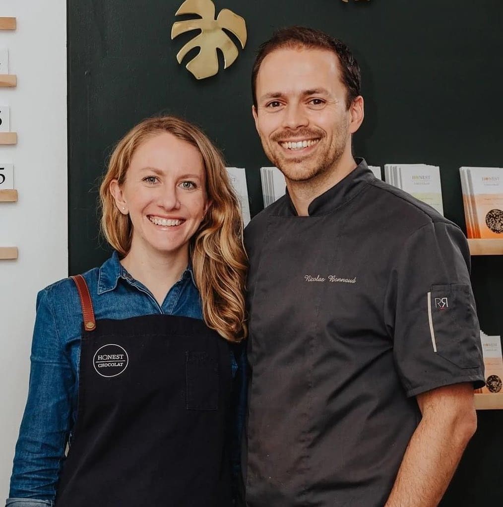 Auckland Craft Chocolate Makers Nico & Emily Bonnaud