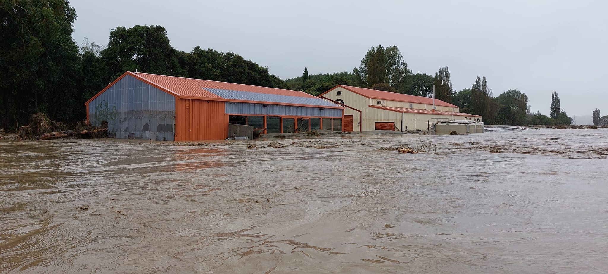 Zealandt Brewery Hawke's Bay Flooding