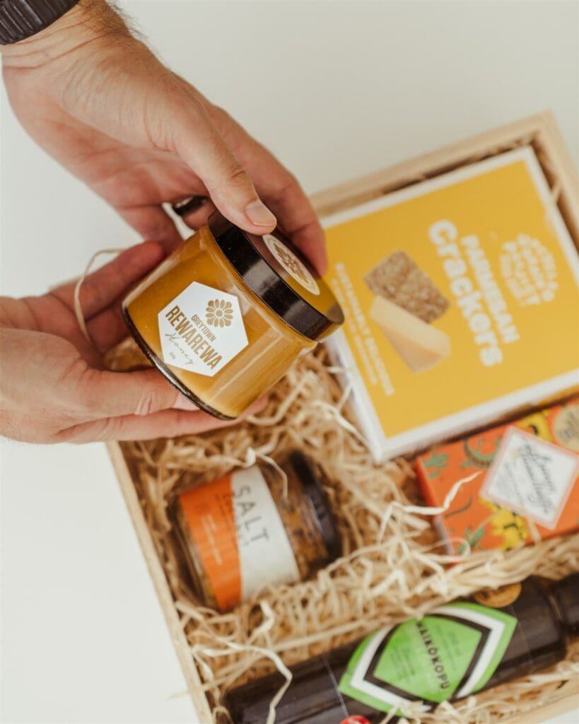 NZ Real Estate Gifts With Pantry Items And Snacks