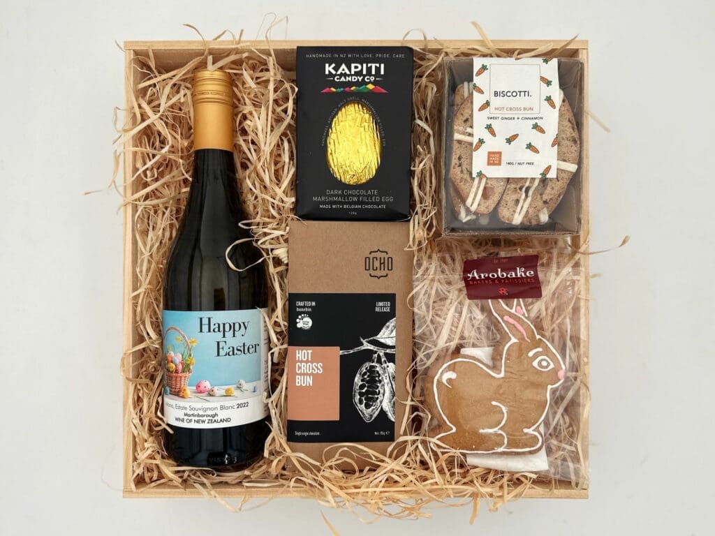 Easter Gift Box Large With Wine