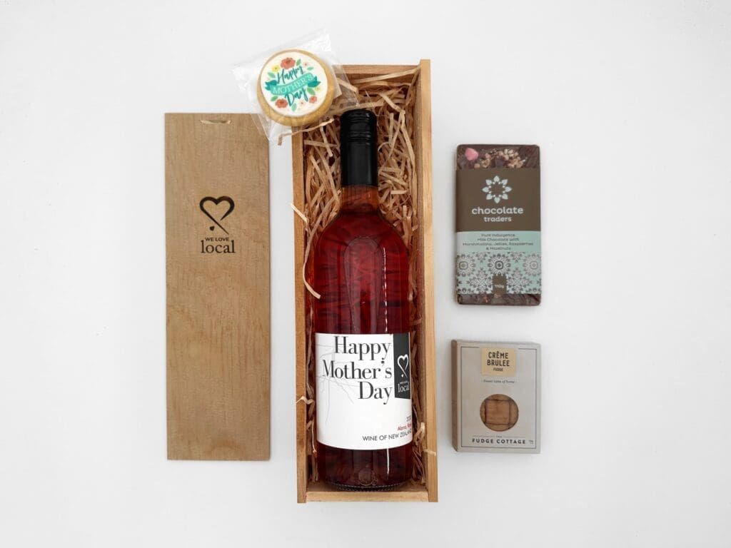 Mother's Day Gift Box Small Rosé Wine